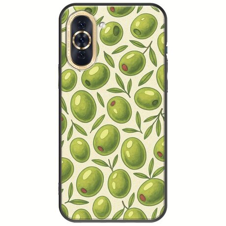 Olive Vibes Huawei Nova 10 Black TPU (Μαύρη Σιλικόνη)