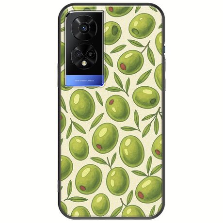 Olive Vibes TCL 50 5G Black TPU (Μαύρη Σιλικόνη)