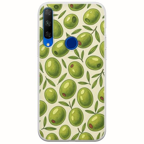 Olive Vibes Huawei Honor 9X Flexible TPU (Διάφανη Σιλικόνη)