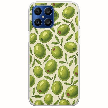 Olive Vibes Honor X8 Flexible TPU (Διάφανη Σιλικόνη)