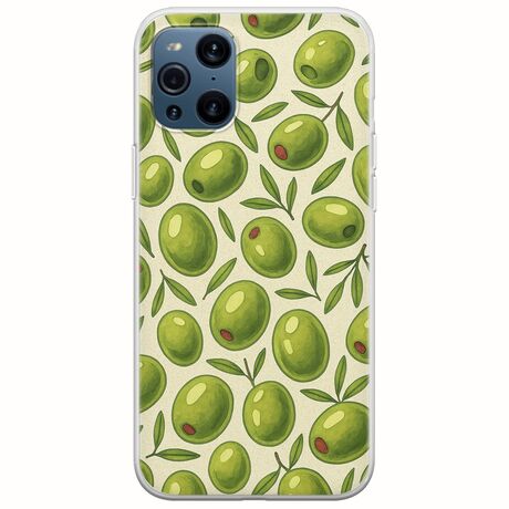 Olive Vibes Oppo Find X3 Pro 5G Flexible TPU (Διάφανη Σιλικόνη)
