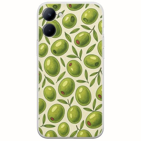 Olive Vibes Realme C33 Flexible TPU (Διάφανη Σιλικόνη)