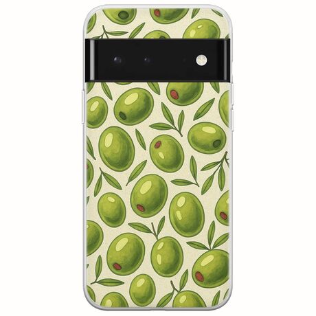 Olive Vibes Google Pixel 6 5G Flexible TPU (Διάφανη Σιλικόνη)