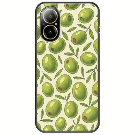 Olive Vibes Realme C67 4G Black TPU (Μαύρη Σιλικόνη)