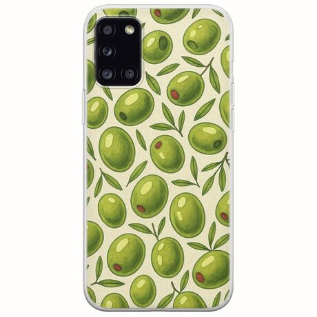 Olive Vibes Samsung Galaxy A31 Flexible TPU (Διάφανη Σιλικόνη)