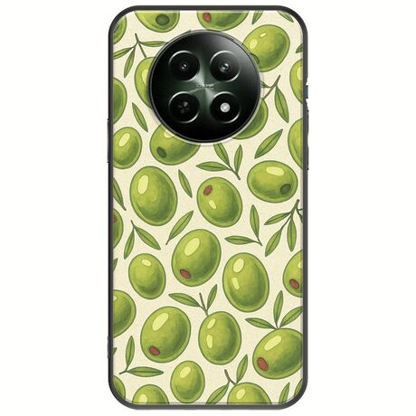 Olive Vibes Realme 12 5G Black TPU (Μαύρη Σιλικόνη)