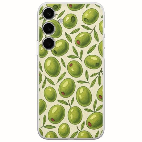 Olive Vibes Samsung Galaxy S24 5G Flexible TPU (Διάφανη Σιλικόνη)