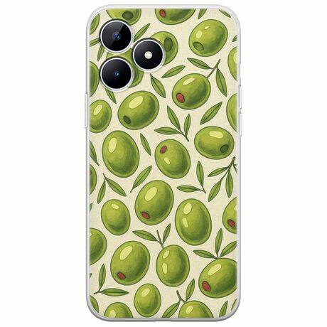 Olive Vibes Realme Note 50 Flexible TPU (Διάφανη Σιλικόνη)