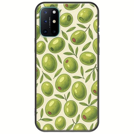 Olive Vibes OnePlus 8T Black TPU (Μαύρη Σιλικόνη)