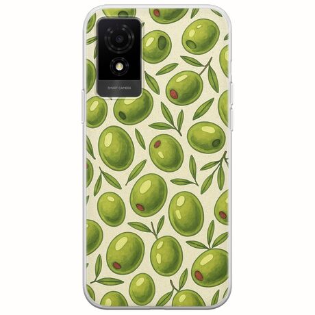 Olive Vibes TCL 501 Flexible TPU (Διάφανη Σιλικόνη)