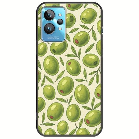 Olive Vibes Realme GT2 Pro Black TPU (Μαύρη Σιλικόνη)