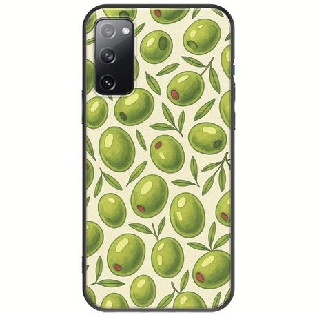 Olive Vibes Samsung Galaxy S20 FE Black TPU (Μαύρη Σιλικόνη)