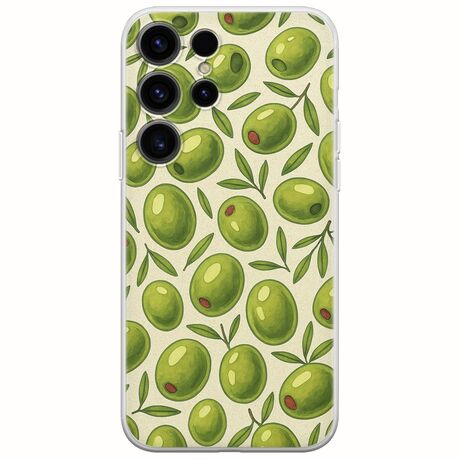 Olive Vibes Samsung Galaxy S24 Ultra 5G Flexible TPU (Διάφανη Σιλικόνη)