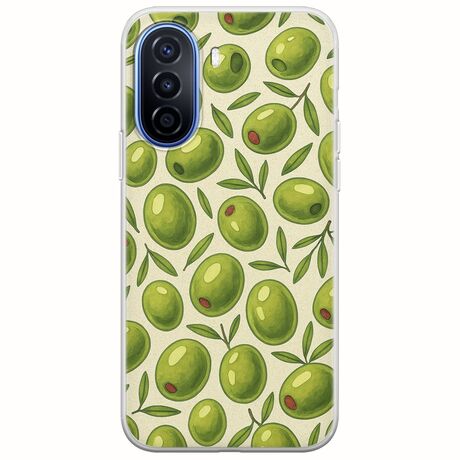 Olive Vibes Huawei Nova Y70 Flexible TPU (Διάφανη Σιλικόνη)