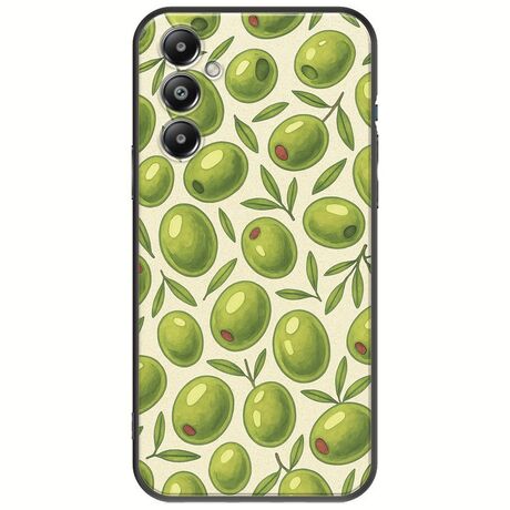 Olive Vibes Samsung Galaxy A16 4G / 5G Black TPU (Μαύρη Σιλικόνη)