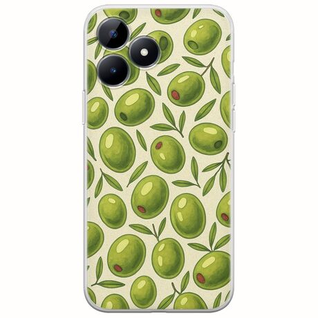 Olive Vibes Realme C53 Flexible TPU (Διάφανη Σιλικόνη)