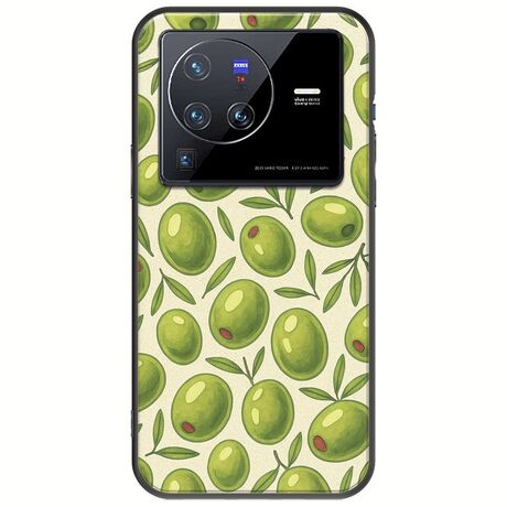 Olive Vibes Vivo X80 Pro Black TPU (Μαύρη Σιλικόνη)