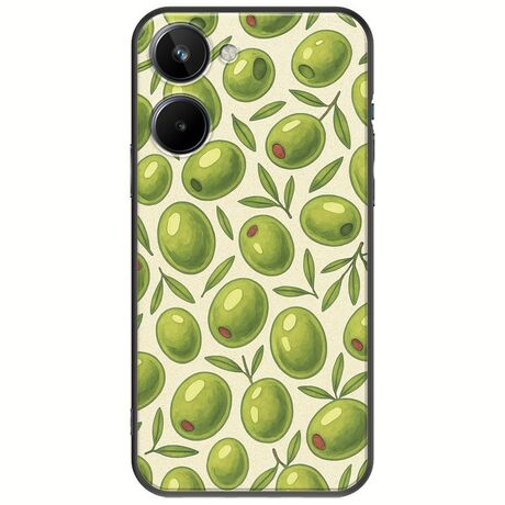 Olive Vibes Realme 10 4G Black TPU (Μαύρη Σιλικόνη)