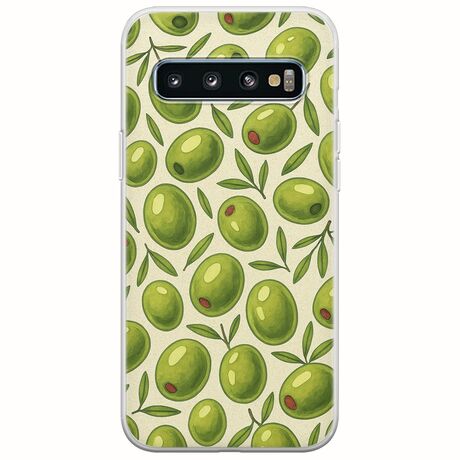 Olive Vibes Samsung Galaxy S10 Plus Flexible TPU (Διάφανη Σιλικόνη)