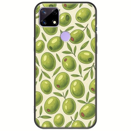 Olive Vibes Realme C21 Black TPU (Μαύρη Σιλικόνη)