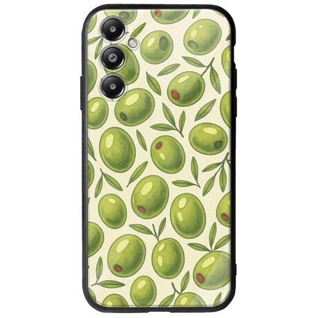 Olive Vibes Samsung Galaxy A16 4G / 5G Groove TPU (Tempered Glass και TPU)