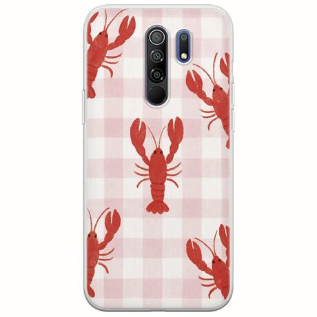Lobster Picnic Xiaomi Redmi 9 Flexible TPU (Διάφανη Σιλικόνη)