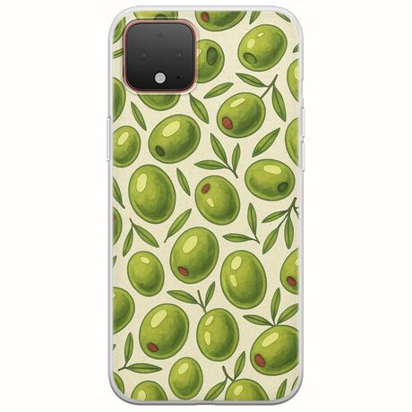 Olive Vibes Google Pixel 4 Flexible TPU (Διάφανη Σιλικόνη)