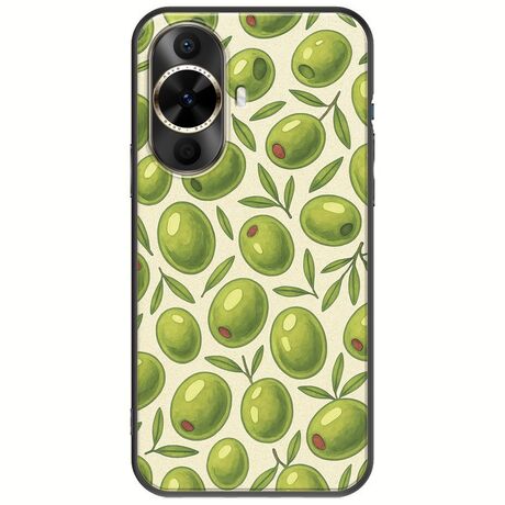 Olive Vibes Huawei Nova 12s Black TPU (Μαύρη Σιλικόνη)