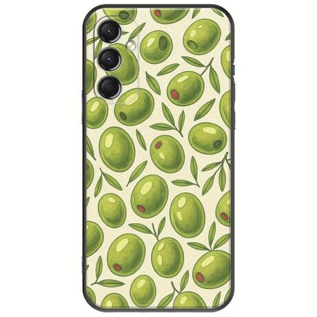 Olive Vibes Samsung Galaxy M34 5G Black TPU (Μαύρη Σιλικόνη)