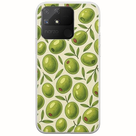 Olive Vibes Realme Narzo 50A Flexible TPU (Διάφανη Σιλικόνη)
