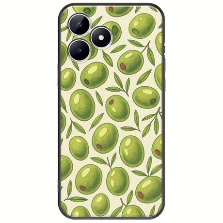 Olive Vibes Realme Note 50 Black TPU (Μαύρη Σιλικόνη)