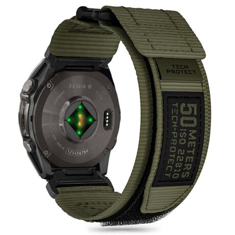 Λουράκι Tech Protect Scout Military Green Garmin 51mm