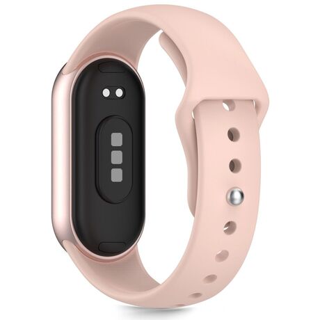 Λουράκι Iconband Soft Mint σε Xiaomi Band 10, πίσω όψη αισθητήρων