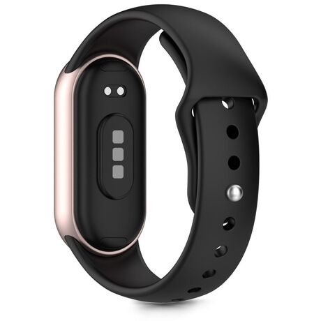 Λουράκι Iconband Soft Mint σε Xiaomi Band 10, πίσω όψη αισθητήρων