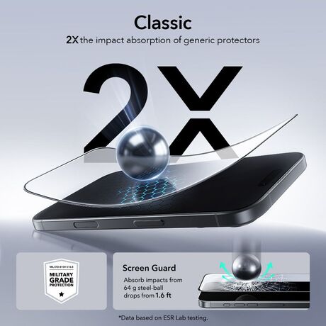 ESR screen shield full cover iPhone Air
