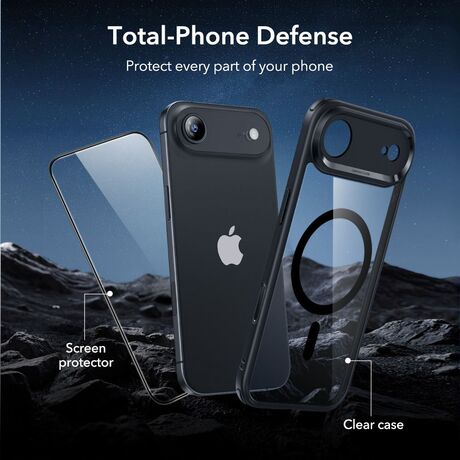 Θήκη ESR διάφανη για iPhone Air με tempered glass screen protector