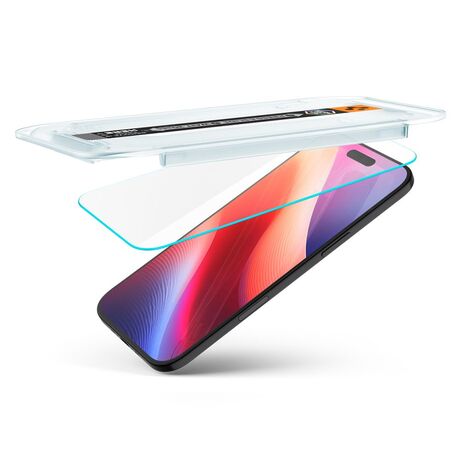 Spigen GLAS.tR EZ Fit iPhone Air tempered glass με εύκολη τοποθέτηση