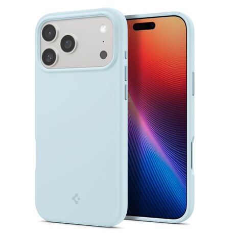 spigen silicone fit magsafe θήκη iphone 17 pro μπλε