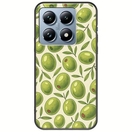 Olive Vibes Xiaomi 14T Pro 5G Black TPU (Μαύρη Σιλικόνη)