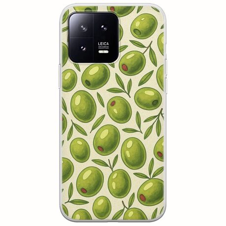 Olive Vibes Xiaomi 13 5G Flexible TPU (Διάφανη Σιλικόνη)