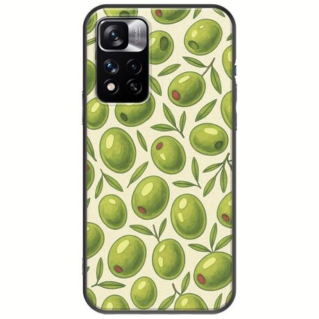 Olive Vibes Xiaomi Redmi Note 11 Pro Plus 5G Black TPU (Μαύρη Σιλικόνη)