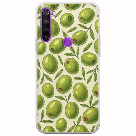 Olive Vibes Xiaomi Redmi Note 8 2021 Flexible TPU (Διάφανη Σιλικόνη)
