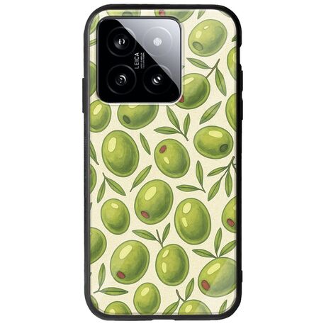 Olive Vibes Xiaomi 14T 5G Groove TPU (Tempered Glass και TPU)