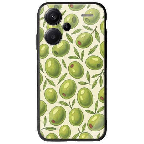 Olive Vibes Xiaomi Redmi Note 13 Pro Plus 5G Groove TPU (Tempered Glass και TPU)