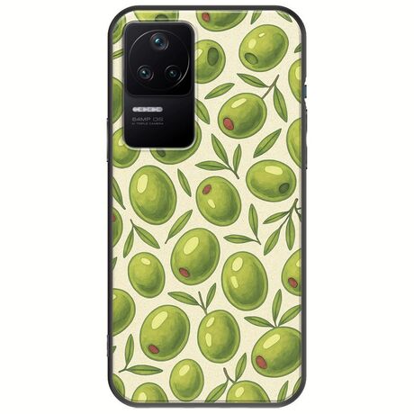 Olive Vibes Xiaomi Poco F4 5G Black TPU (Μαύρη Σιλικόνη)