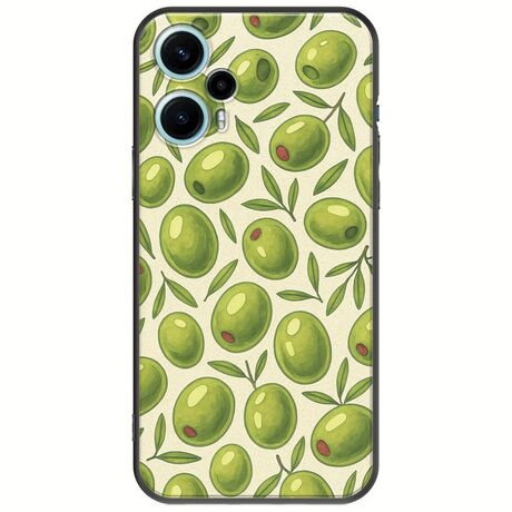 Olive Vibes Xiaomi Poco F5 5G Black TPU (Μαύρη Σιλικόνη)
