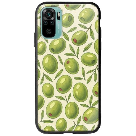 Olive Vibes Xiaomi Redmi Note 10 / 10s Groove TPU (Tempered Glass και TPU)