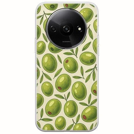Olive Vibes Xiaomi Redmi A3 Flexible TPU (Διάφανη Σιλικόνη)