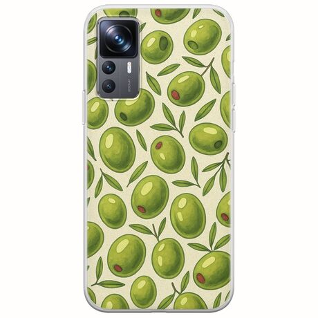 Olive Vibes Xiaomi 12T / 12T Pro Flexible TPU (Διάφανη Σιλικόνη)
