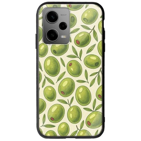 Olive Vibes Xiaomi Poco X5 5G Groove TPU (Tempered Glass και TPU)
